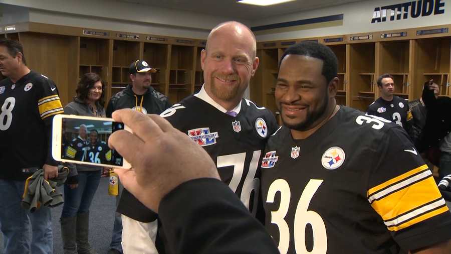 Hoke and Bettis.jpg Chris Hoke and Jerome Bettis