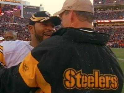 Jerome Bettis and Bill Cowher Running back Jerome Bettis, a future Hall of Famer, was synonymous with the Cowher era in Pittsburgh.