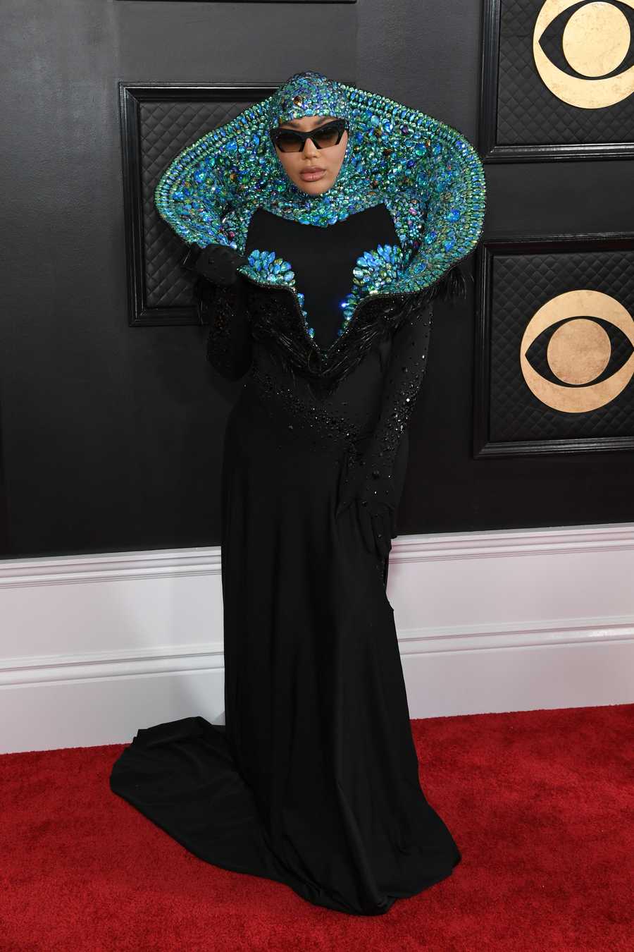 65th GRAMMY Awards - Arrivals los angeles, california february 05 for editorial use only dencia attends the 65th grammy awards on february 05, 2023 in los angeles, california photo by jon kopaloffwireimage