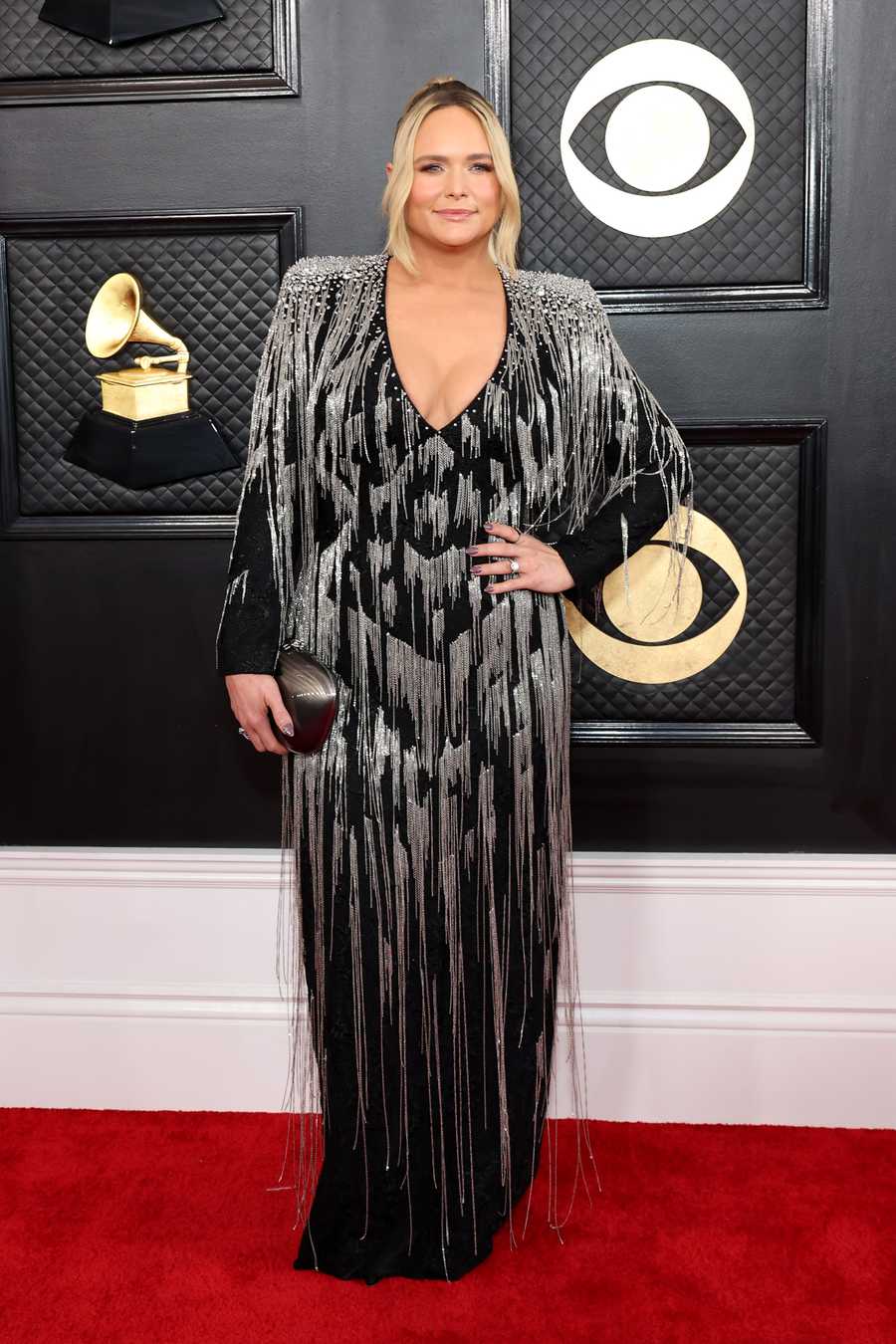 65th GRAMMY Awards - Arrivals los angeles, california february 05 for editorial use only miranda lambert attends the 65th grammy awards on february 05, 2023 in los angeles, california photo by amy sussmangetty images