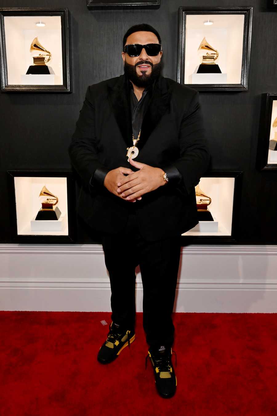 65th GRAMMY Awards - Red Carpet los angeles, california february 05 dj khaled attends the 65th grammy awards on february 05, 2023 in los angeles, california photo by lester cohengetty images for the recording academy