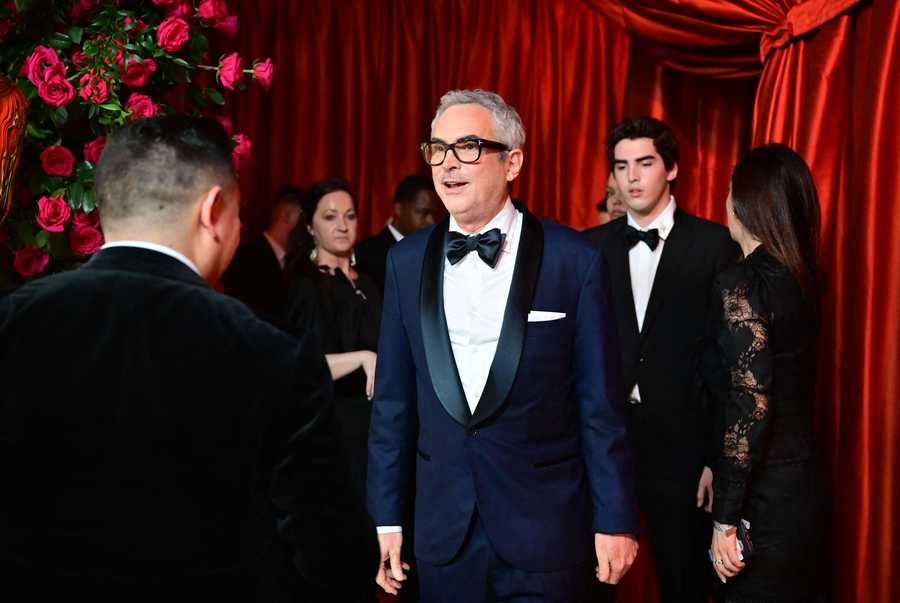 US-ENTERTAINMENT-FILM-OSCARS-AWARD-ARRIVALS-RED CARPET Mexican filmmaker Alfonso Cuaron attends the 95th Annual Academy Awards at the Dolby Theatre in Hollywood, California on March 12, 2023. (Photo by Frederic J. Brown / AFP) (Photo by FREDERIC J. BROWN/AFP via Getty Images)
