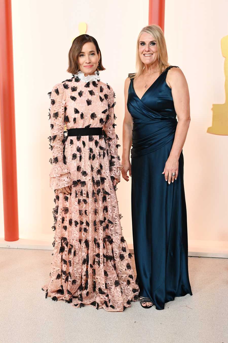 The 95th Annual Academy Awards - Arrivals Karen Murphy and Beverley Dunn at the 95th Annual Academy Awards held at Ovation Hollywood on March 12, 2023 in Los Angeles, California. (Photo by Gilbert Flores/Variety via Getty Images)
