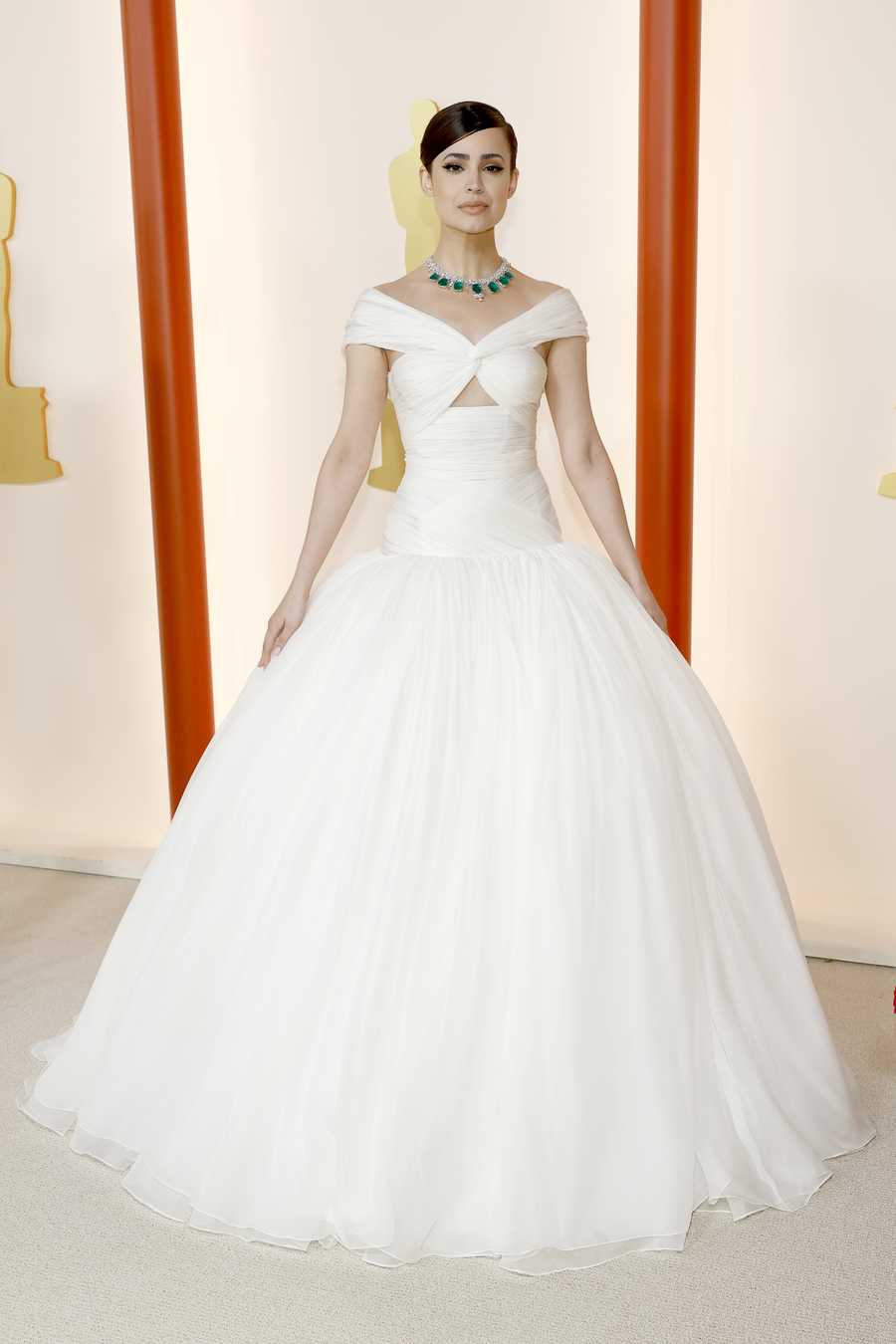 95th Annual Academy Awards - Arrivals HOLLYWOOD, CALIFORNIA - MARCH 12: Sofia Carson attends the 95th Annual Academy Awards on March 12, 2023 in Hollywood, California. (Photo by Mike Coppola/Getty Images)