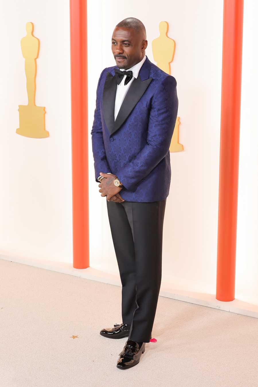 95th Annual Academy Awards - Arrivals HOLLYWOOD, CALIFORNIA - MARCH 12: Idris Elba attends the 95th Annual Academy Awards on March 12, 2023 in Hollywood, California. (Photo by Kayla Oaddams/WireImage )
