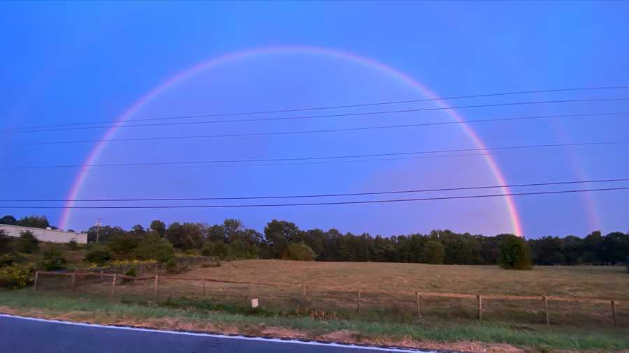Rainbows in the Upstate after Ian hurricane ian photos