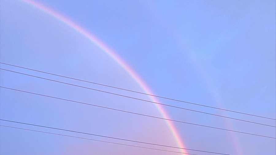 Rainbows in the Upstate after Ian hurricane ian photos