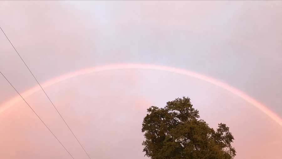 Rainbows in the Upstate after Ian hurricane ian photos