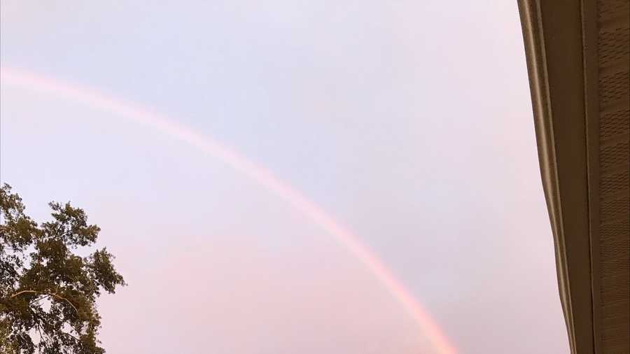 Rainbows in the Upstate after Ian hurricane ian photos