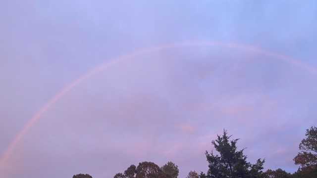 Rainbows in the Upstate after Ian hurricane ian photos