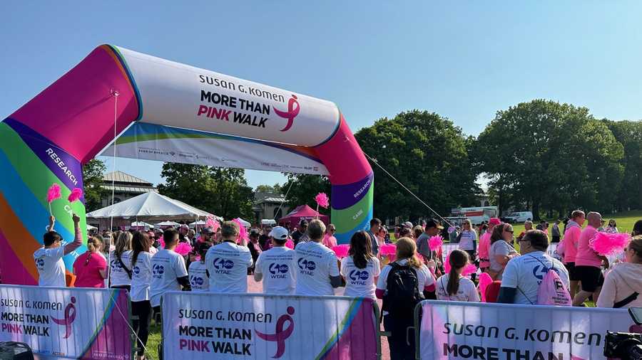 More Than Pink Walk. more than pink walk.